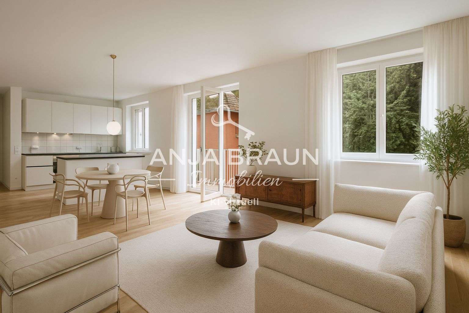 Offener Wohnbereich - visual